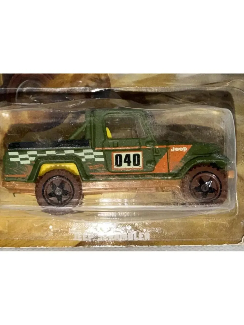 Hot Wheels Off Road Trucks Series Olive Green Jeep Scrambler CJ8 3/6 A7 #40